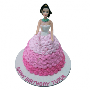 Barbie Doll Cake