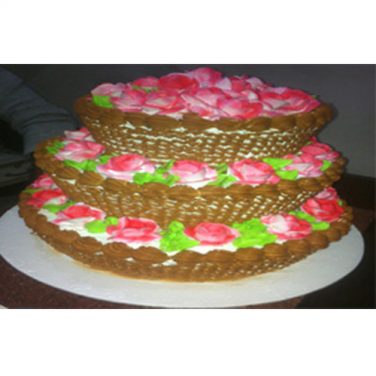 Yummy Basket Cake