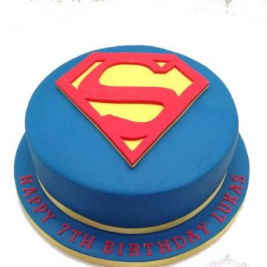 Superman Cake