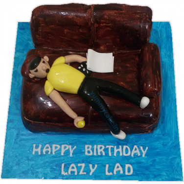 Cake For Lazy Boy