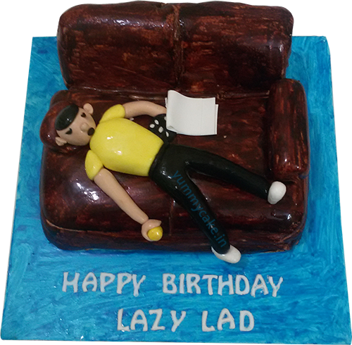 Cake For Lazy Boy