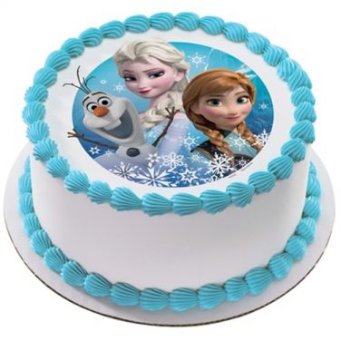 Frozen Birthday Cake