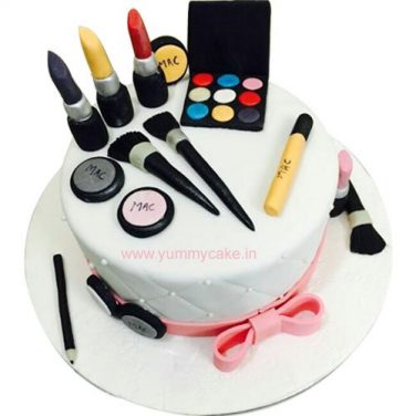 Makeup Birthday Cake