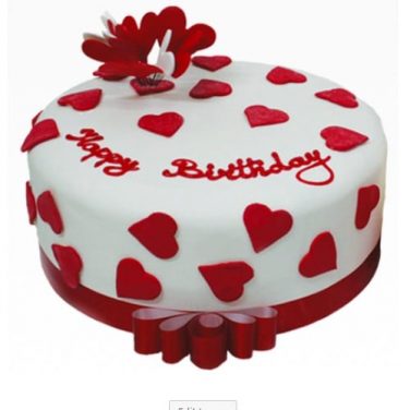 Valentines Day Cake 
