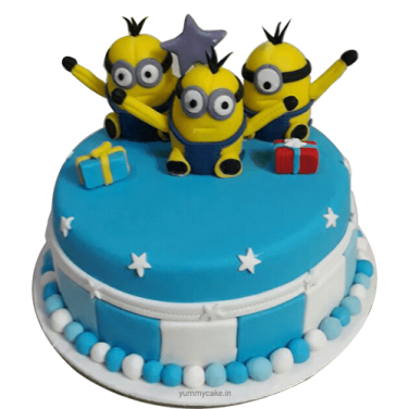 Minion Birthday Cake