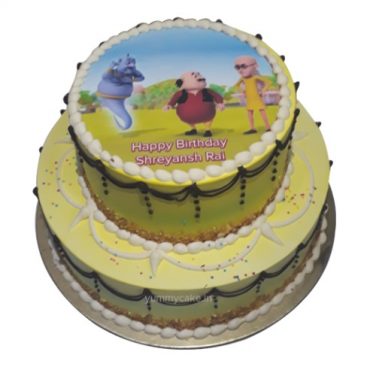 Motu Patlu Birthday Cake