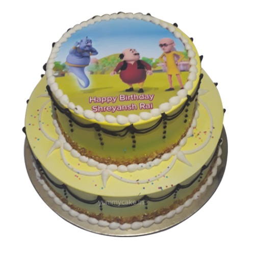 Motu Patlu Birthday Cake Online | Best Design | DoorstepCake