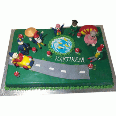 Cartoon Birthday Cake