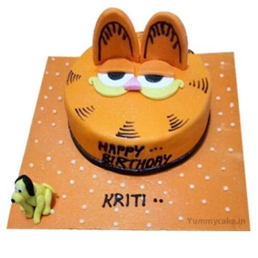 Garfield Birthday Cake