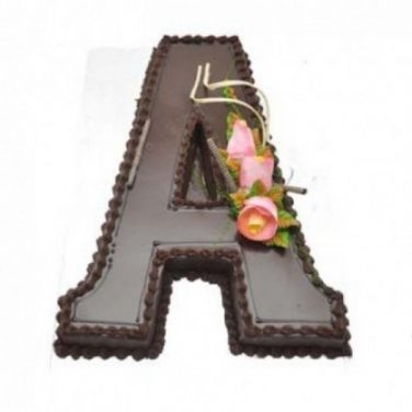 Alphabet A Cake