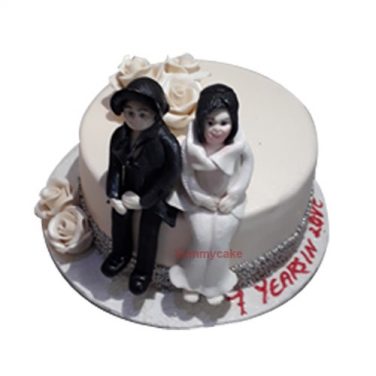 Marriage Anniversary Cake