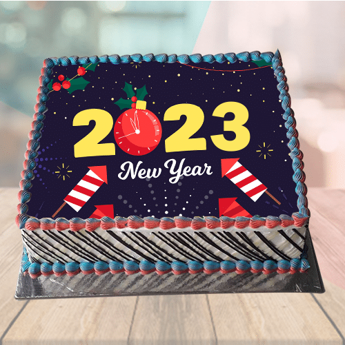 Redvelvet New Year Cake