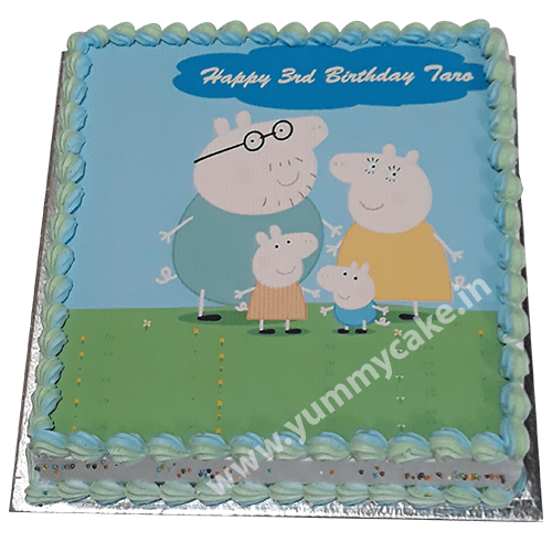 PEPPA PIG cake — Cookies & Crumbs