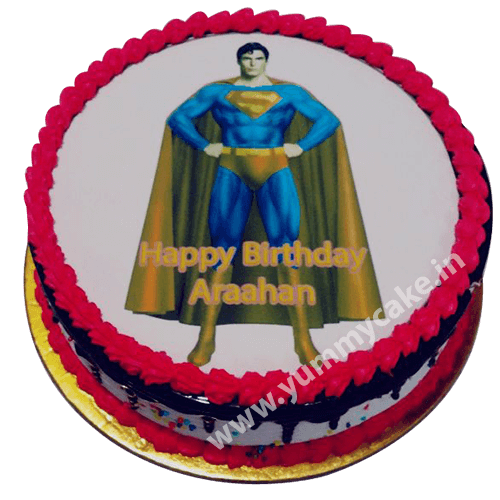 BC4118  superman cake  BC4118  This 8 round cake is cove  Flickr