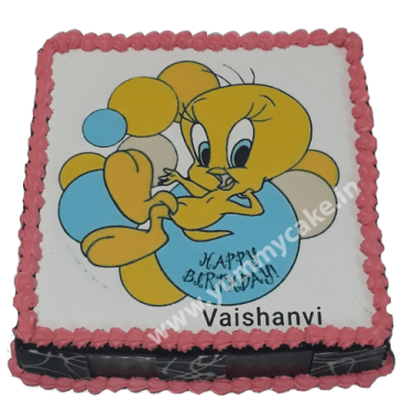 Tweety Bird Birthday Cake