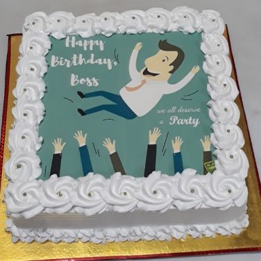 Photo Cake For Boss Birthday