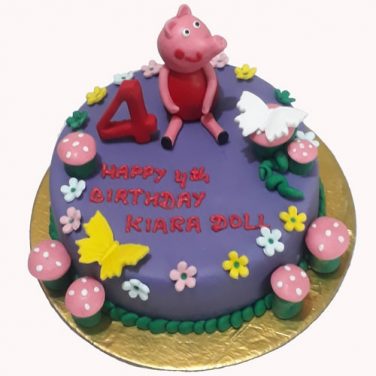 Peppa Pig Birthday Cake