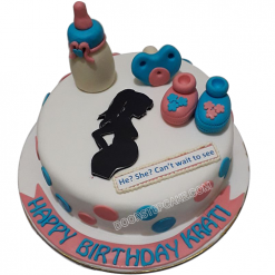 baby shower cake for