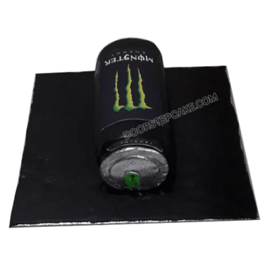 Monster Can Shaped Cake