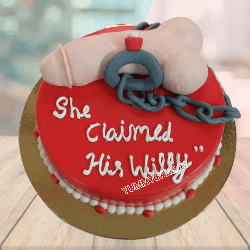 Penis Theme Cake