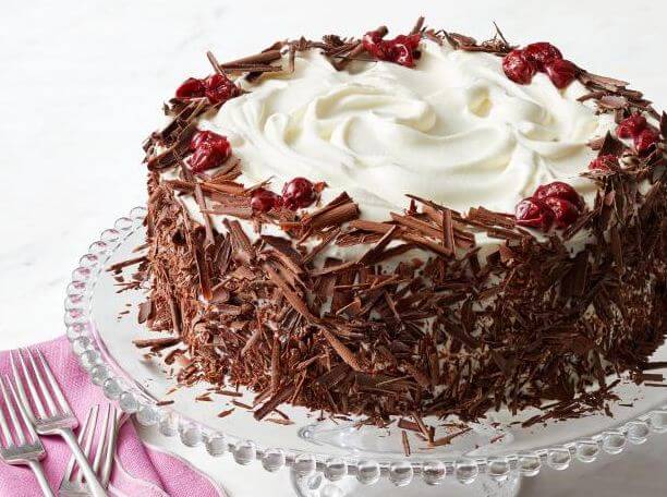 delicious black forest cake