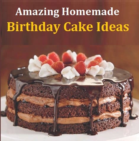 Amazing Homemade Birthday Cake Ideas