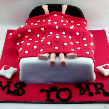 Miss to Mrs Cake for Bride