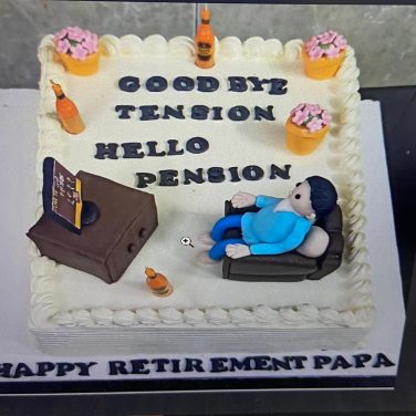 Retirement Cake for Dad