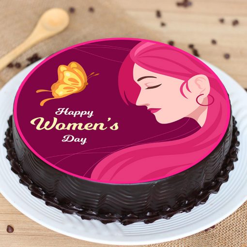 Womens Day Poster Cake