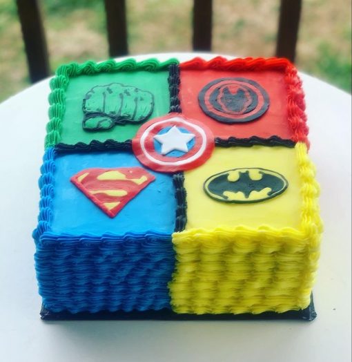 Online Marvel Avengers Vanilla Photo Cake Gift Delivery in UAE - FNP