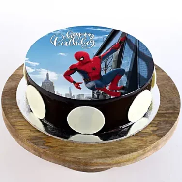 Spiderman Cake Photo