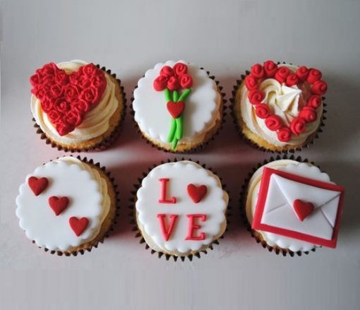 Anniversary Cupcakes (Set Of 6)