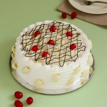 Premium White Forest Cake