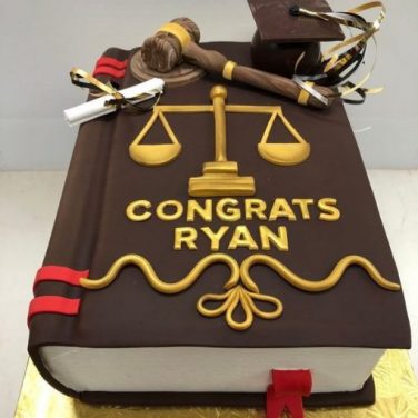 lawyer advocate cake