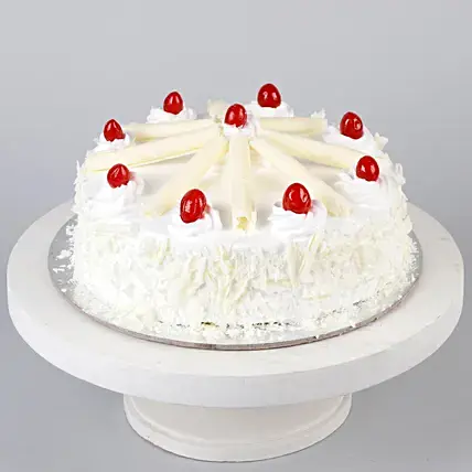 White Forest Cherry Cake