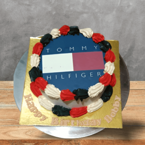 Tommy Hilfiger Theme Photo Cake
