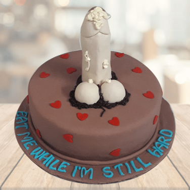 Funny Penis Theme Cake