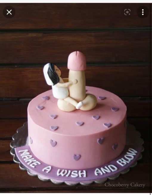 Naughty Bachelor Cake