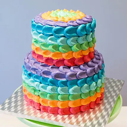 Five Layer Celebration Cake