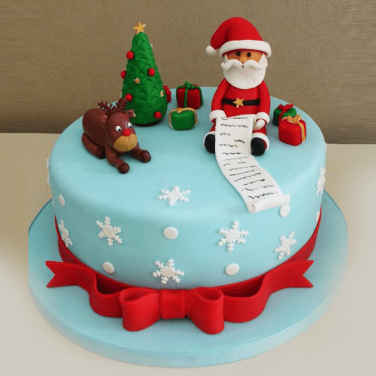 Santa Claus Cake