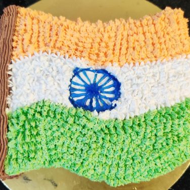 Indian Flag Theme Cake