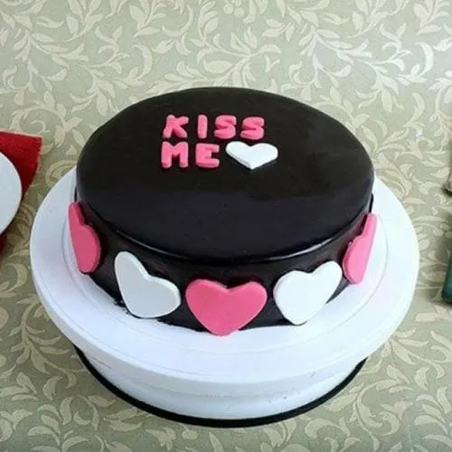 Kiss Me Chocolate Cake