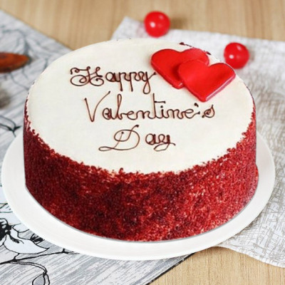 Easy Valentine's Day Cake - Sprinkles For Breakfast