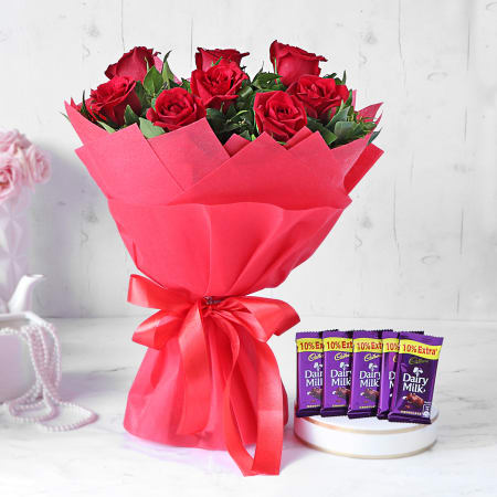 Roses and Chocolate Combo