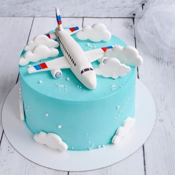 Airplane Cake Topper. Custom Personalized Aircraft Banner - Etsy