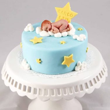 Welcome Home Baby Girl Cake