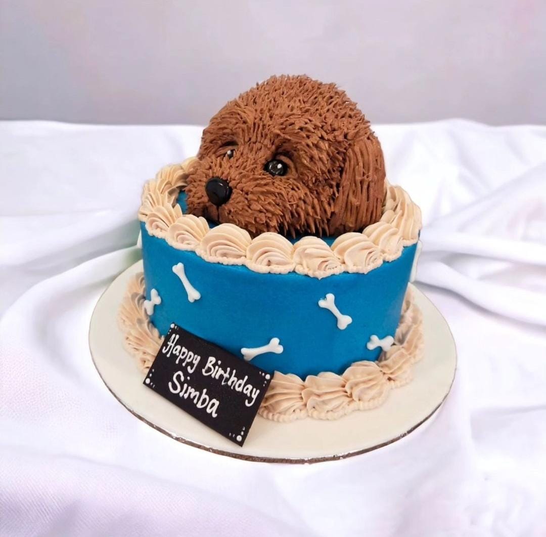 Celebrate with a Dog Theme Cake | DoorStep Cake