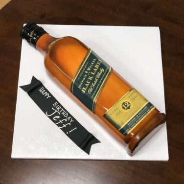 Johnnie Walker Black Label Cake
